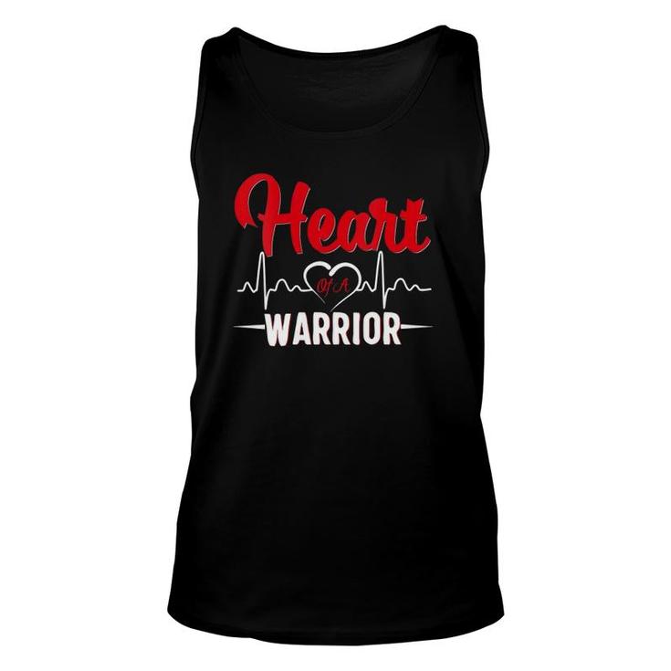 Womens Proud Of A Heart Warrior Chd Awareness Gift Unisex Tank Top