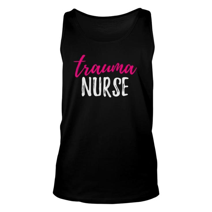 Womens Trauma Nurse , Trauma Nursing Unisex Tank Top