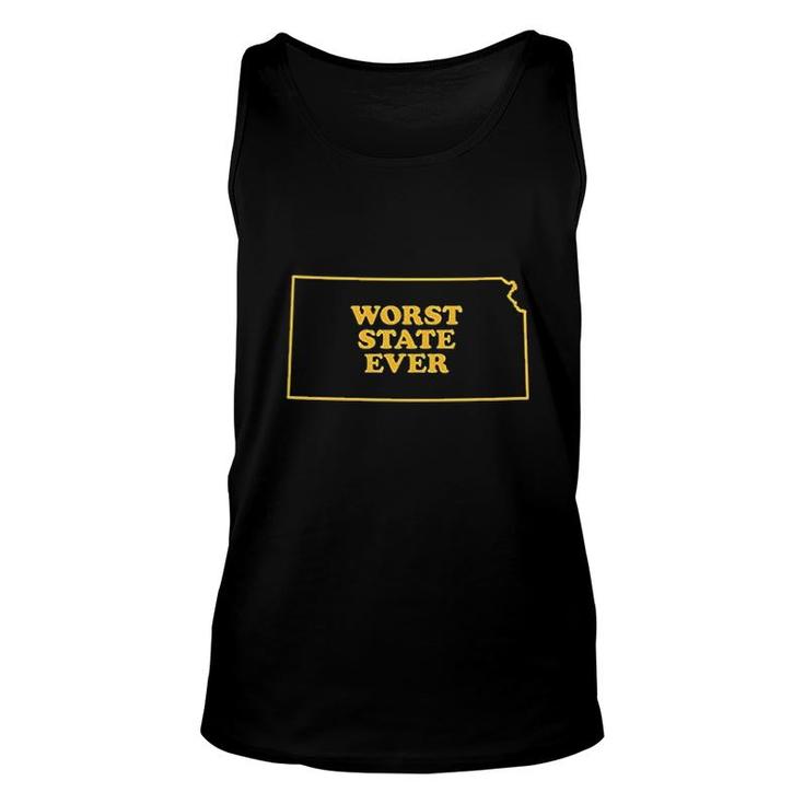 Worst State Ever Unisex Tank Top