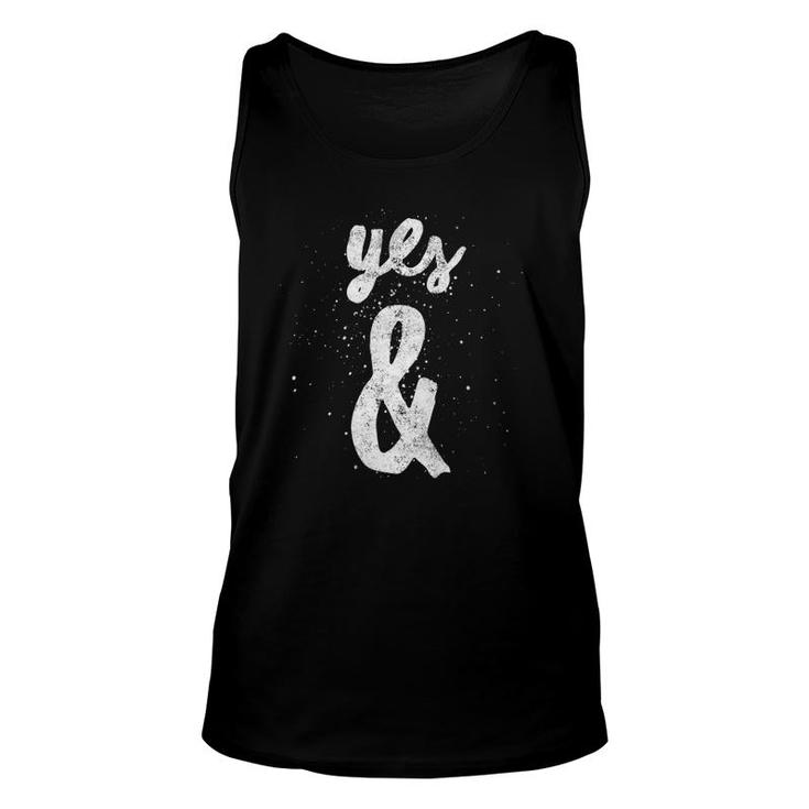 Yes & Improv Rule For Improvisation Comedy Actor Premium Tank Top