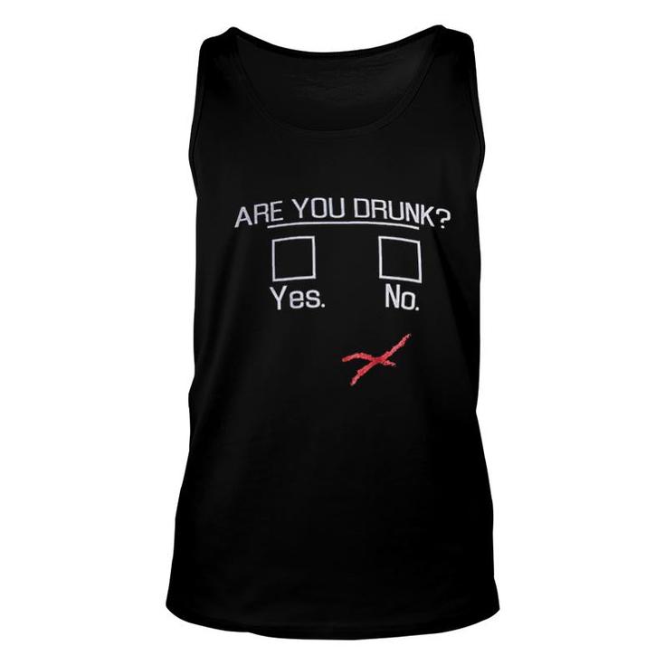 You Drunk Funny Beer Drinking Unisex Tank Top