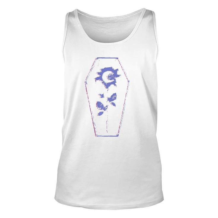 3D Coffin Gothic Lifestyle Gift Unisex Tank Top