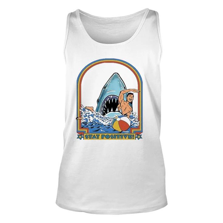 A Great Week For A Shark To Stay Positive Unisex Tank Top