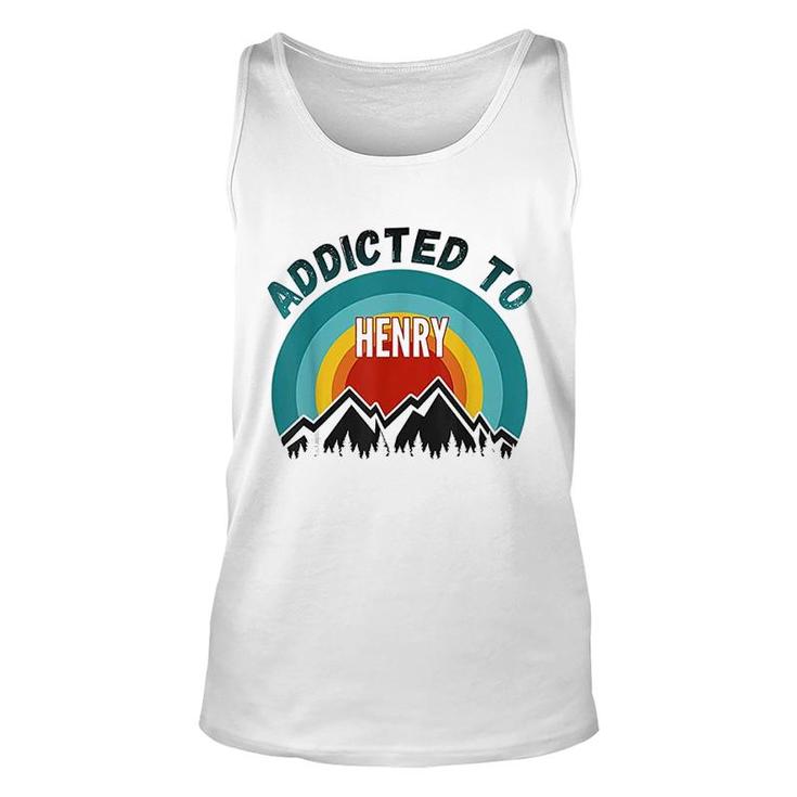 Addicted To Henry Gift For Henry Unisex Tank Top