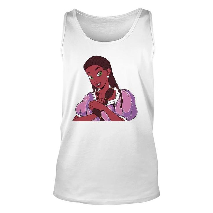 African American Black History Afro Princes Woman Queen Tank Top