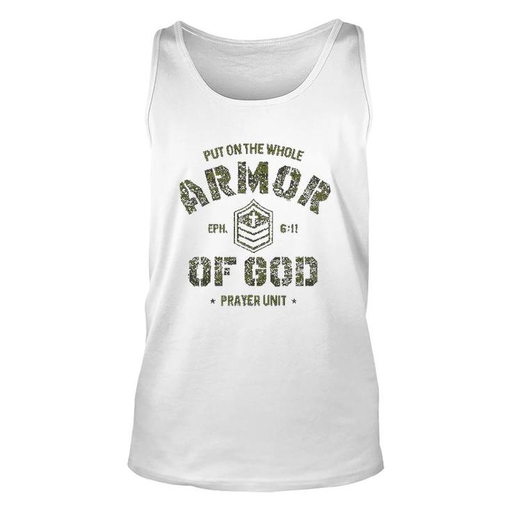 Armor Of God Unisex Tank Top