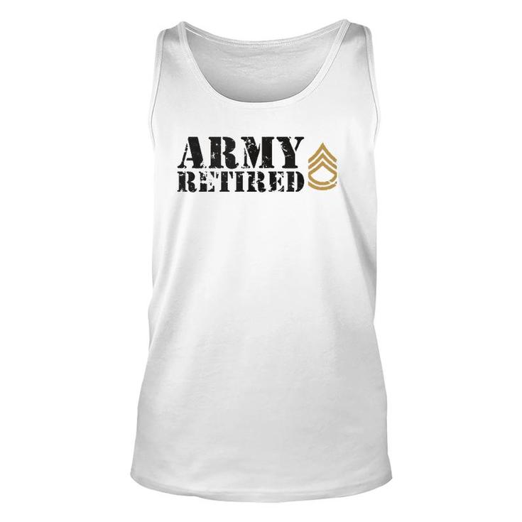 Army Sergeant First Class Sfc Retired  Unisex Tank Top