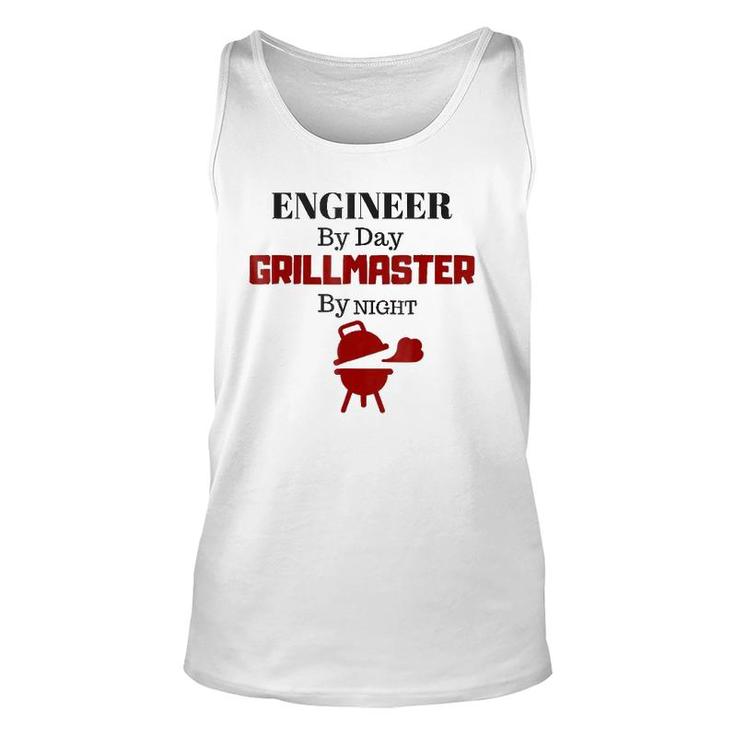 Bbq , Engineer By Day Grill Master By Night  Unisex Tank Top