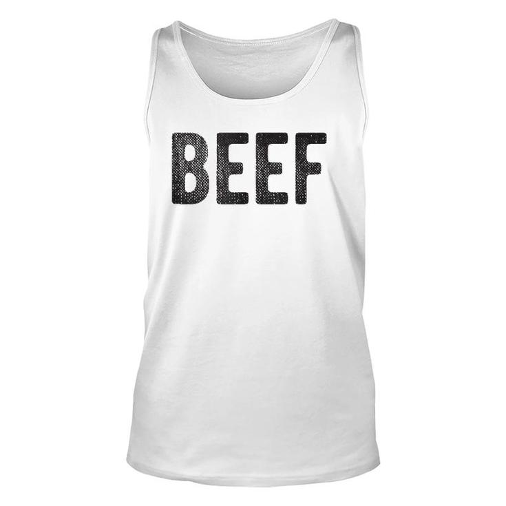 Beef Gift For Men Bbq Meat Lovers  Unisex Tank Top