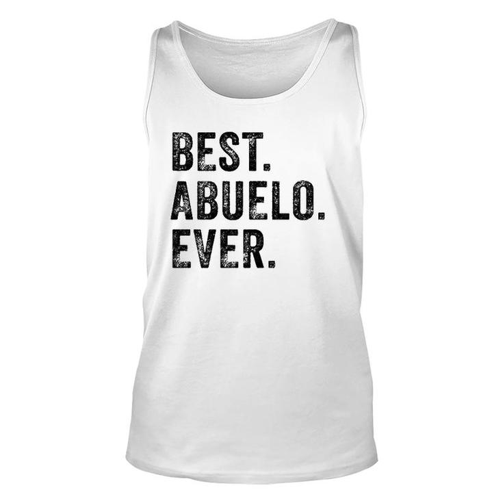 Best Abuelo Ever Funny Grandpa Grandfather Spanish Vintage Unisex Tank Top