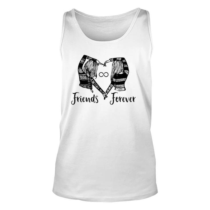 Best Friend Forever Matching Bff Gift For 2 Infinity Bestie Unisex Tank Top