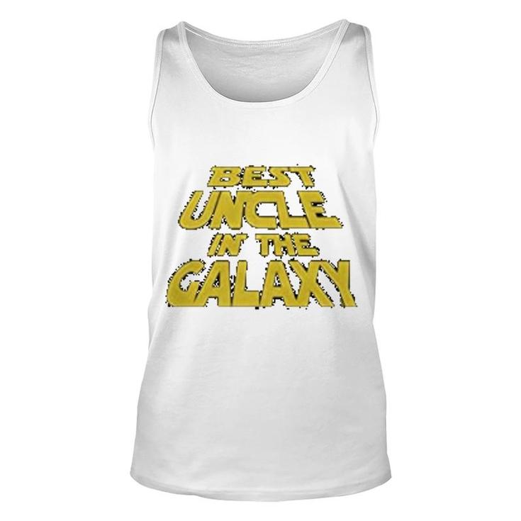 Best Uncle In The Galaxy Unisex Tank Top
