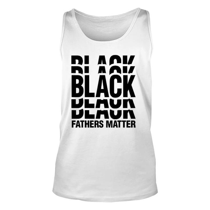 Black African Tee  Men Black Fathers Matter Empowerment Unisex Tank Top