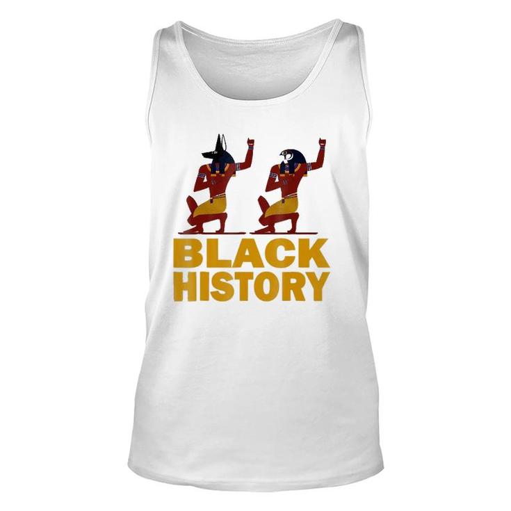 Black Fist Up Pride And Power African American Kemet Unisex Tank Top