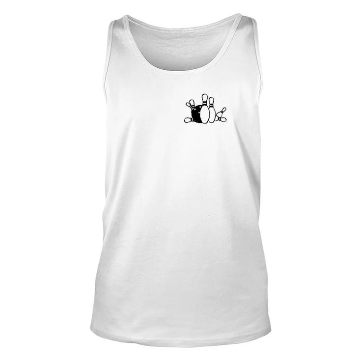 Bowling Chest Unisex Tank Top