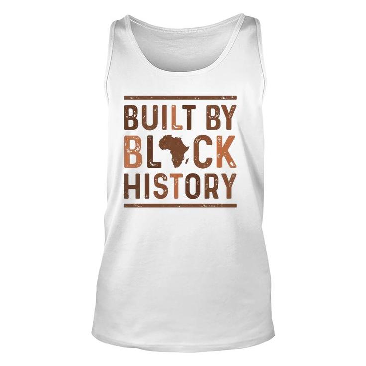 Built By Black History African Pride Month Unisex Tank Top