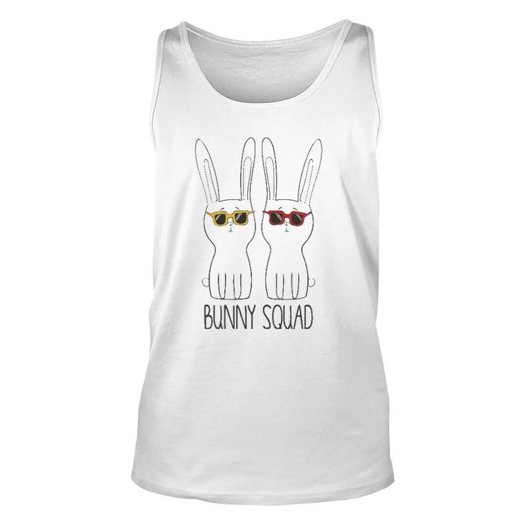 Bunny Squad Funny Cute Pet Rabbit Lover Unisex Tank Top