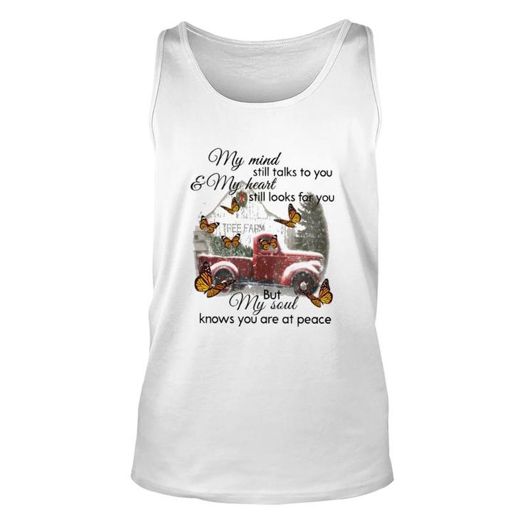 Butterfly You Are At Peace Unisex Tank Top