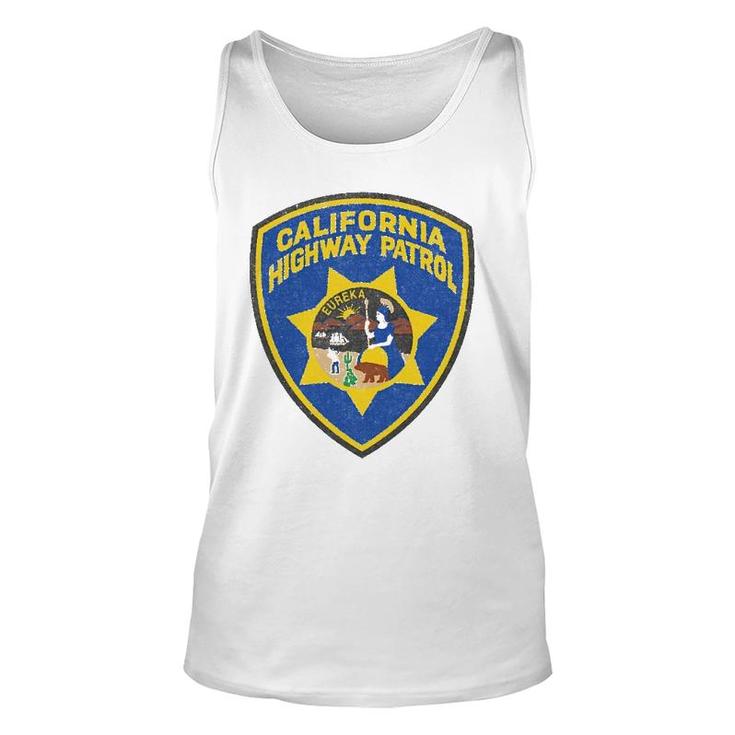 California Highway Patrol Chp Law Enforcement State Police Unisex Tank Top