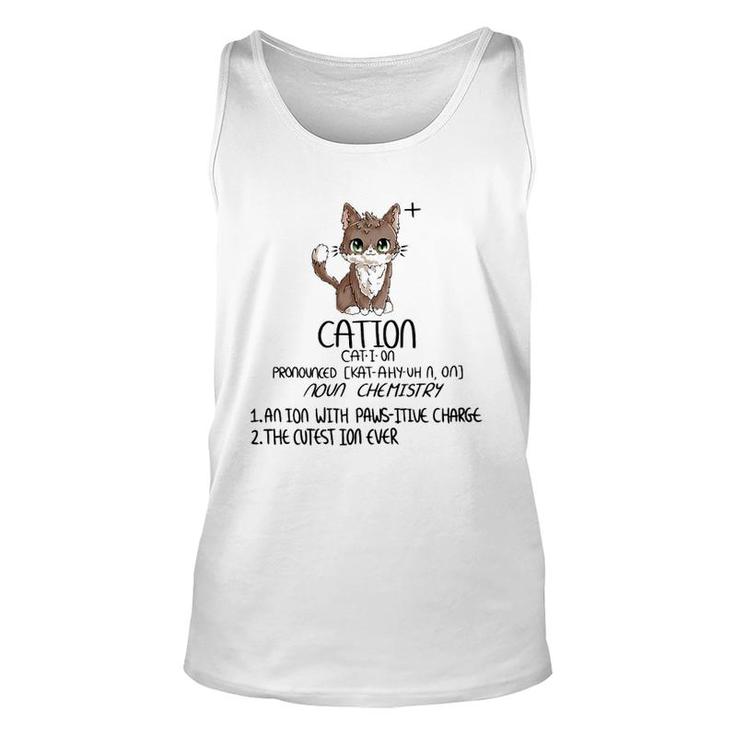 Cation Definition Unisex Tank Top