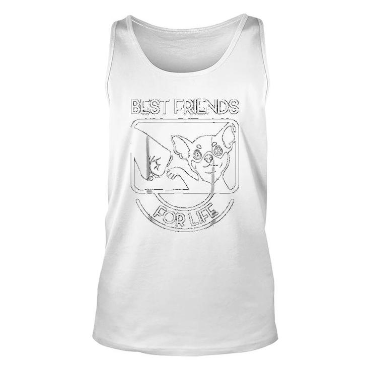 Chihuahua Best Friends For Life Unisex Tank Top