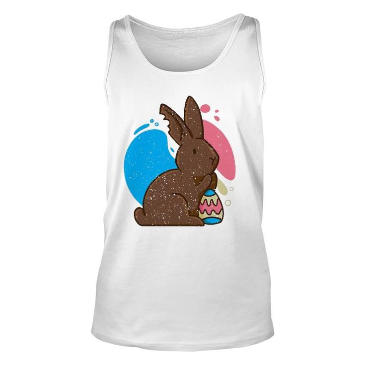 Chocolate Bunny Rabbit Easter Sweet Unisex Tank Top