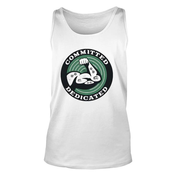 Committed And Dedicated Essential Unisex Tank Top