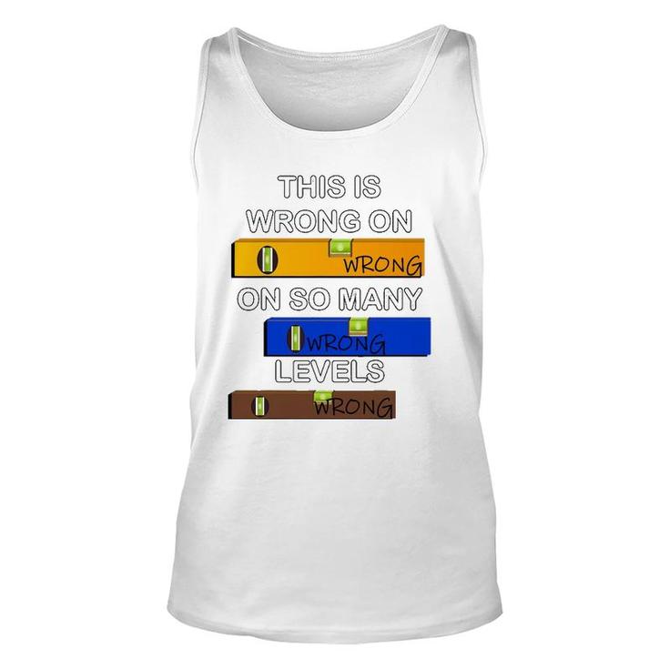 Mens Construction Handyman Joke Pun Tools Dad Contractor Tank Top