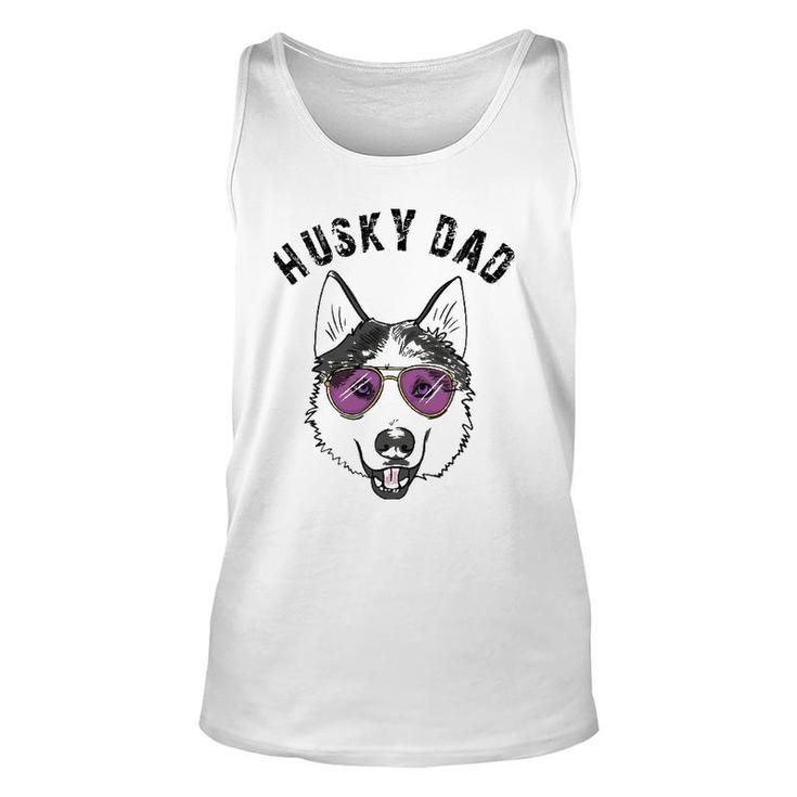 Cool Husky Dad Dog Owner Lover Gift Huskies Love Gifts Unisex Tank Top