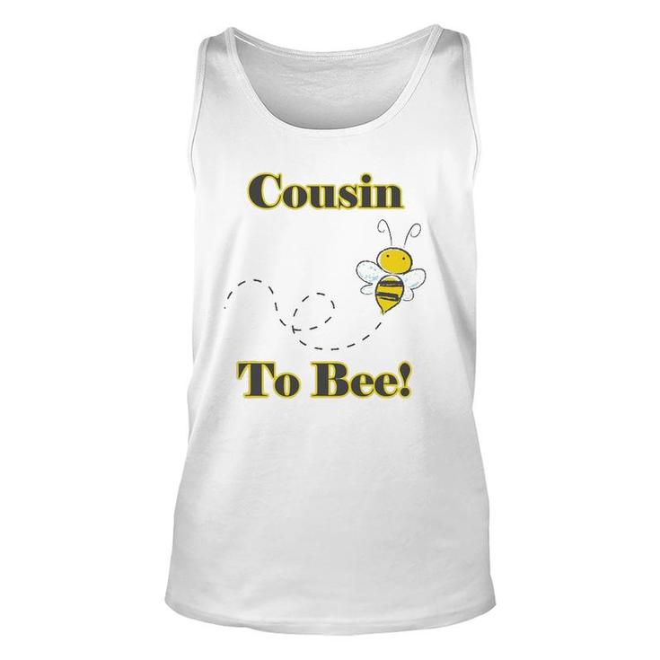 Cousin To Bee Pregnancy Announcement Unisex Tank Top