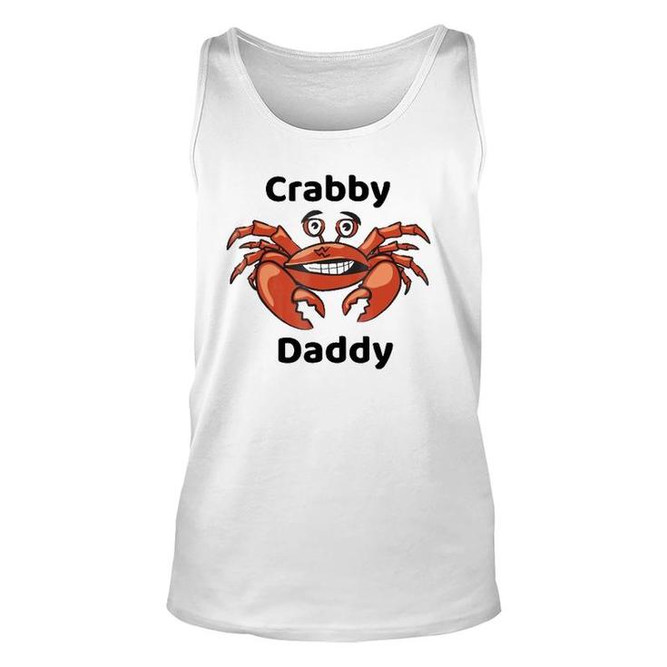 Crabby Daddy Unisex Tank Top