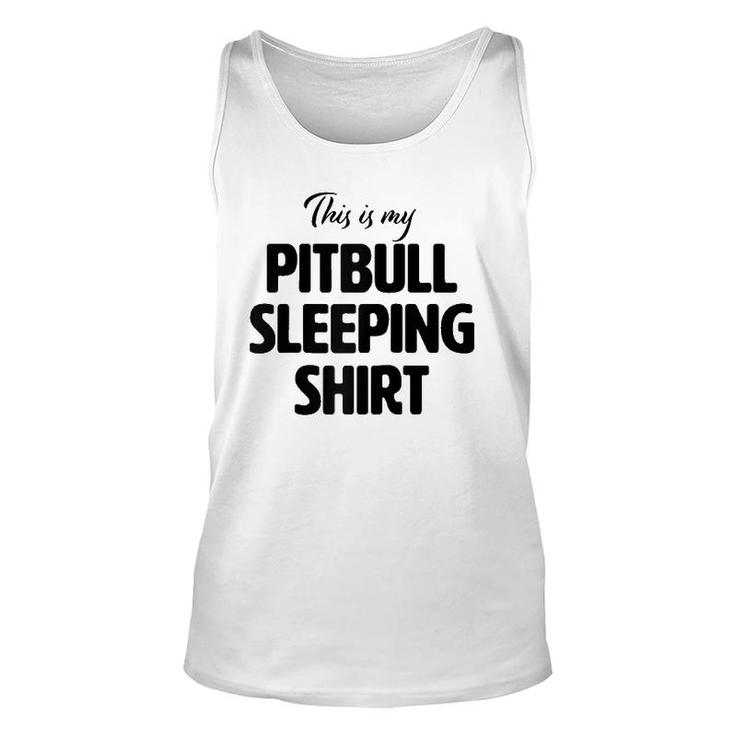 Cute & Pitbull Sleeping Tee For Christmas Pitty Pyjama Raglan Baseball Tee Tank Top