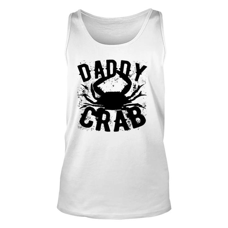 Dad Father's Day Funny Gift - Daddy Crab Unisex Tank Top