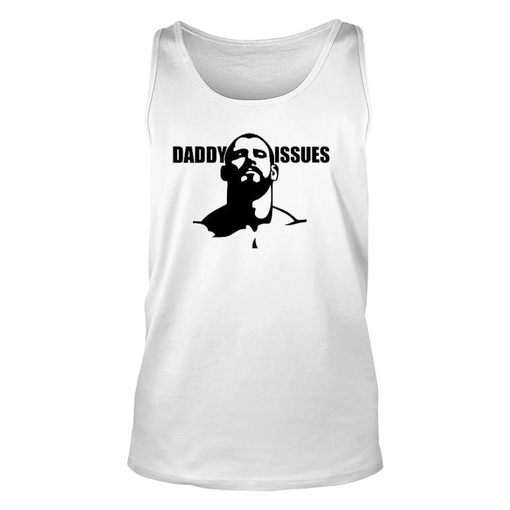 Daddy Issues -Gay Alternative To Father's Day Tee Unisex Tank Top