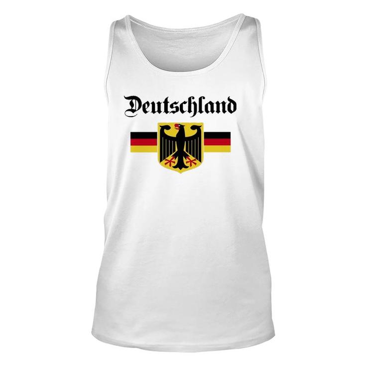 Deutschland Flag Of German Eagle Germany German Unisex Tank Top