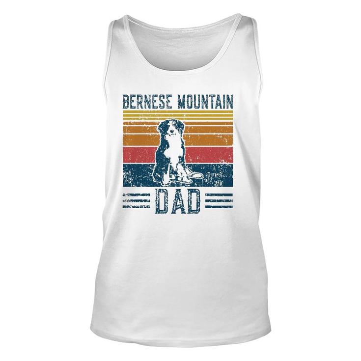 Dog Berner Dad - Vintage Bernese Mountain Dad Unisex Tank Top