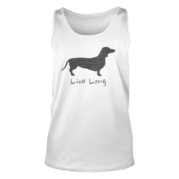Womens Dog Lover Dachshund Doxie Dogs Distressed Tank Top