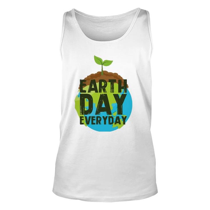 Earth Day Everyday Plant A Tree Environmentalist Unisex Tank Top