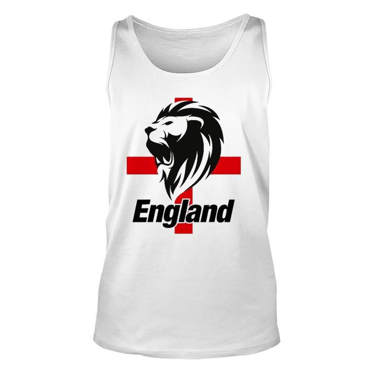 England Football, English Soccer Team, St George, Lion, Euro Tank Top