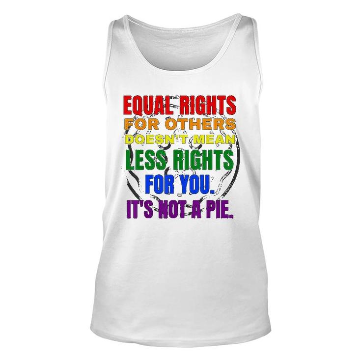 Equal Rights Lgbt Unisex Tank Top