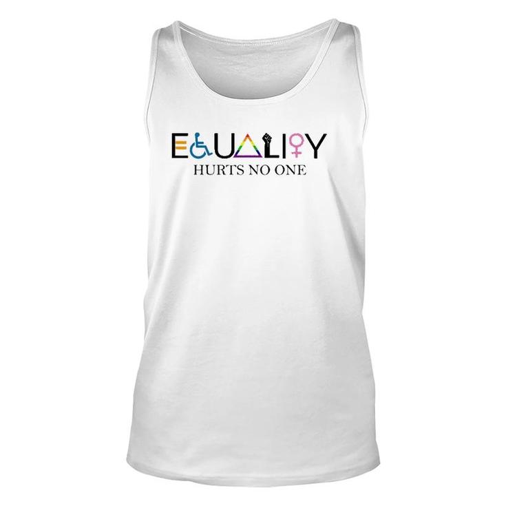 Equality Hurts No One Lgbt Unisex Tank Top