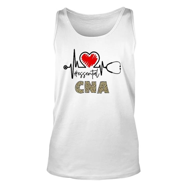 Essential Cna Heartbeat Cna Nurse Gift Unisex Tank Top
