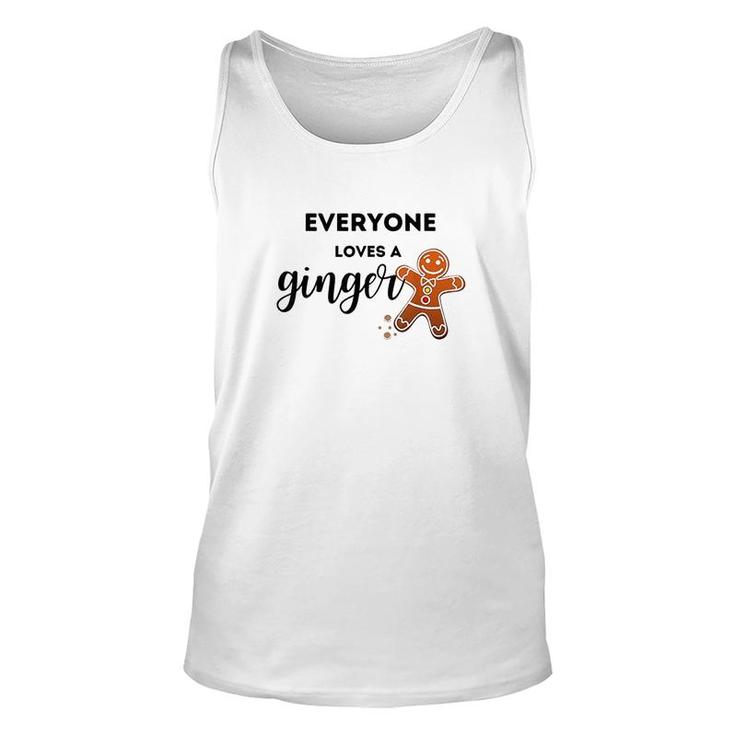Everyone Loves A Ginger Unisex Tank Top