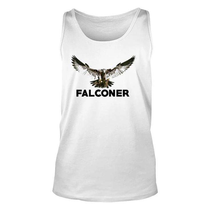 Falconer Falcon Hobby Bird  Unisex Tank Top