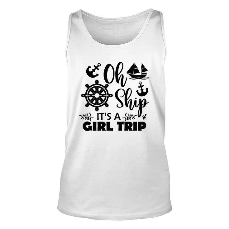 Family Cruise Squad Trip 2022 It_S A Girl Trip Unisex Tank Top