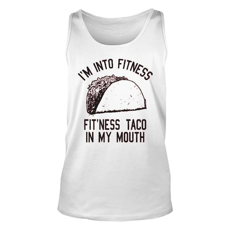 Fitness Taco Gym Unisex Tank Top