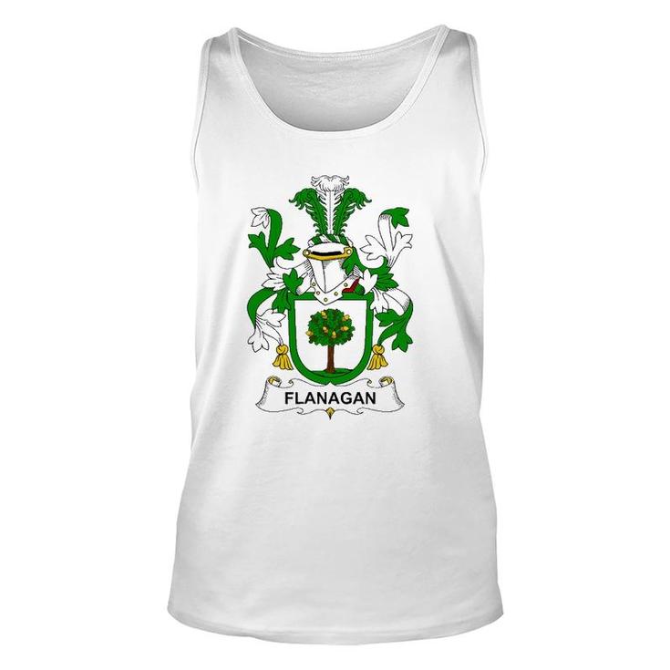 Flanagan Coat Of Arms - Family Crest Unisex Tank Top
