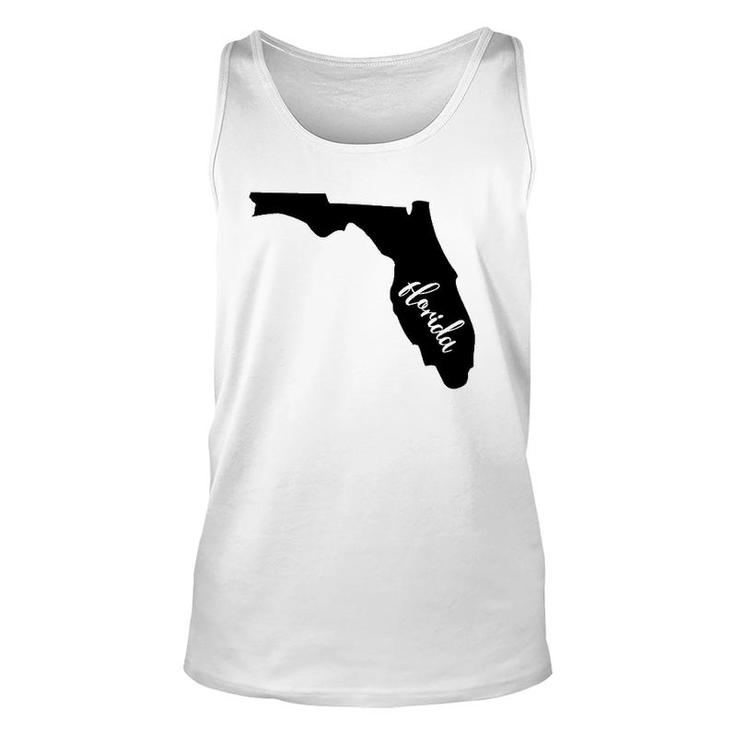 Florida  Roots State Map Home Grown Love Pride Gift Tee  Unisex Tank Top