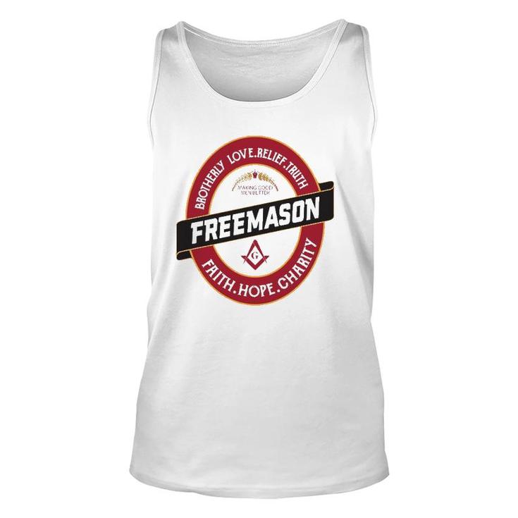 Freemason Crest By Kuyang Freemason Unisex Tank Top