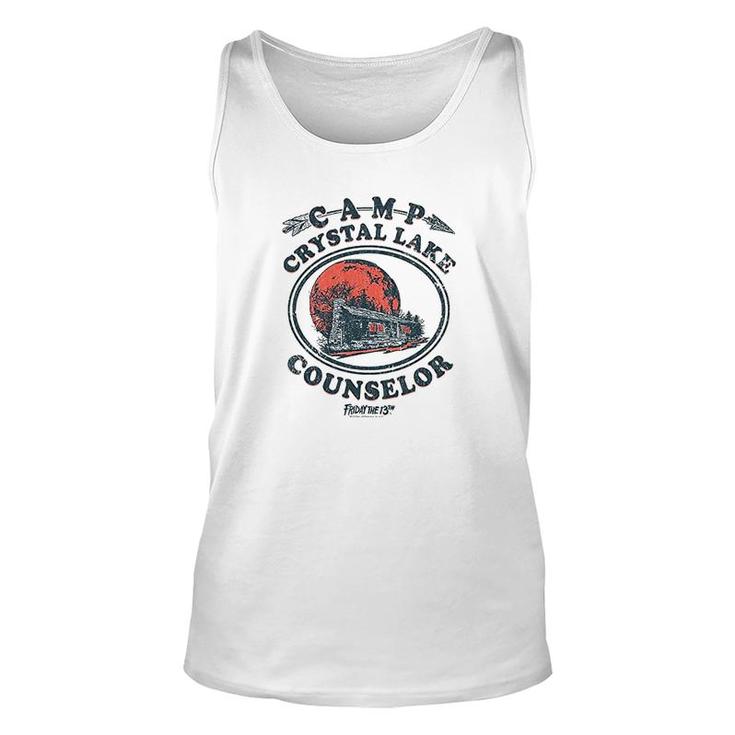 Friday The 13th Movie Camp Crystal Lake Counselor Unisex Tank Top